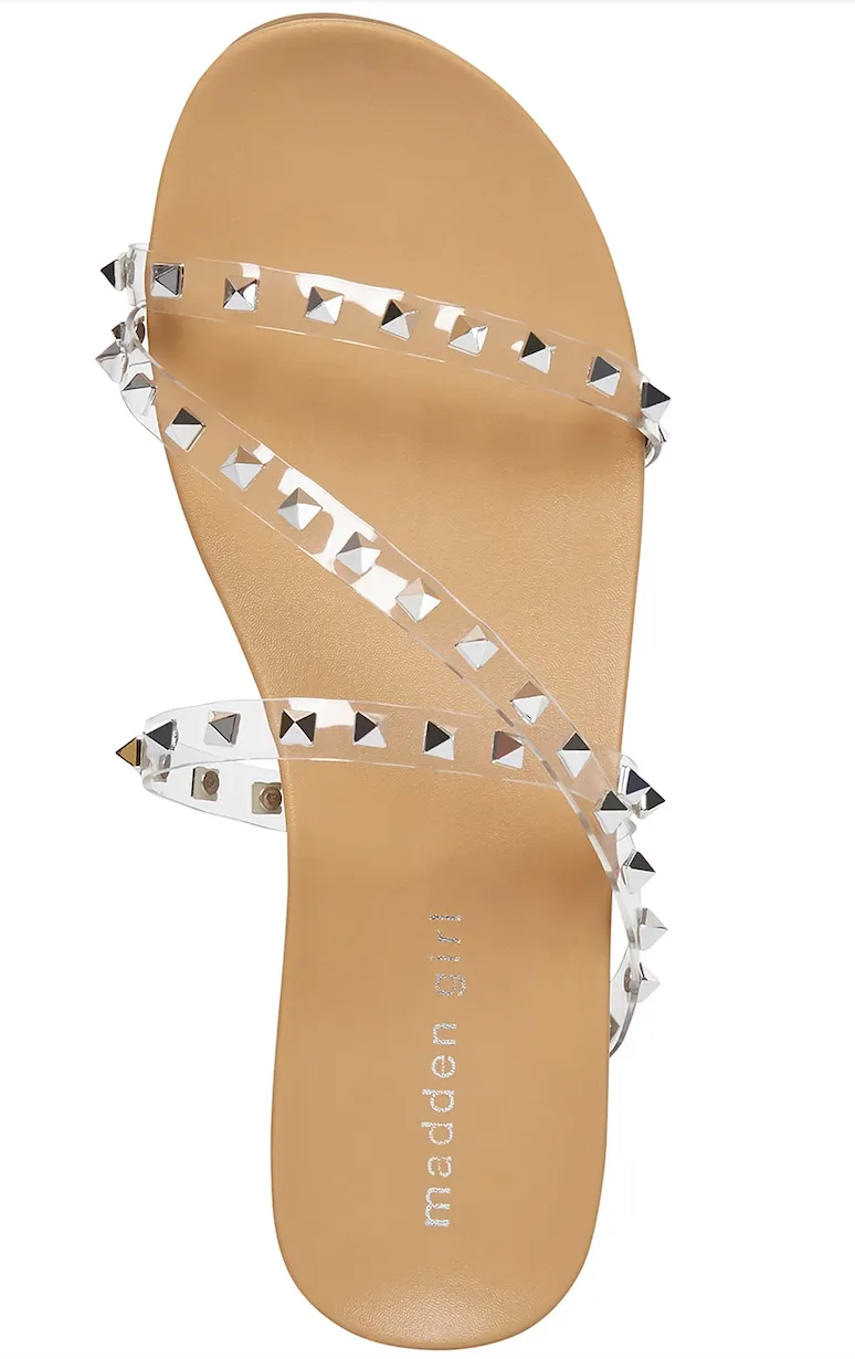 Candy Clear Stud Sandals