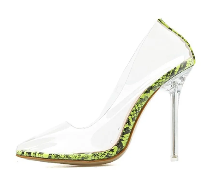 Clear Transparent Pumps