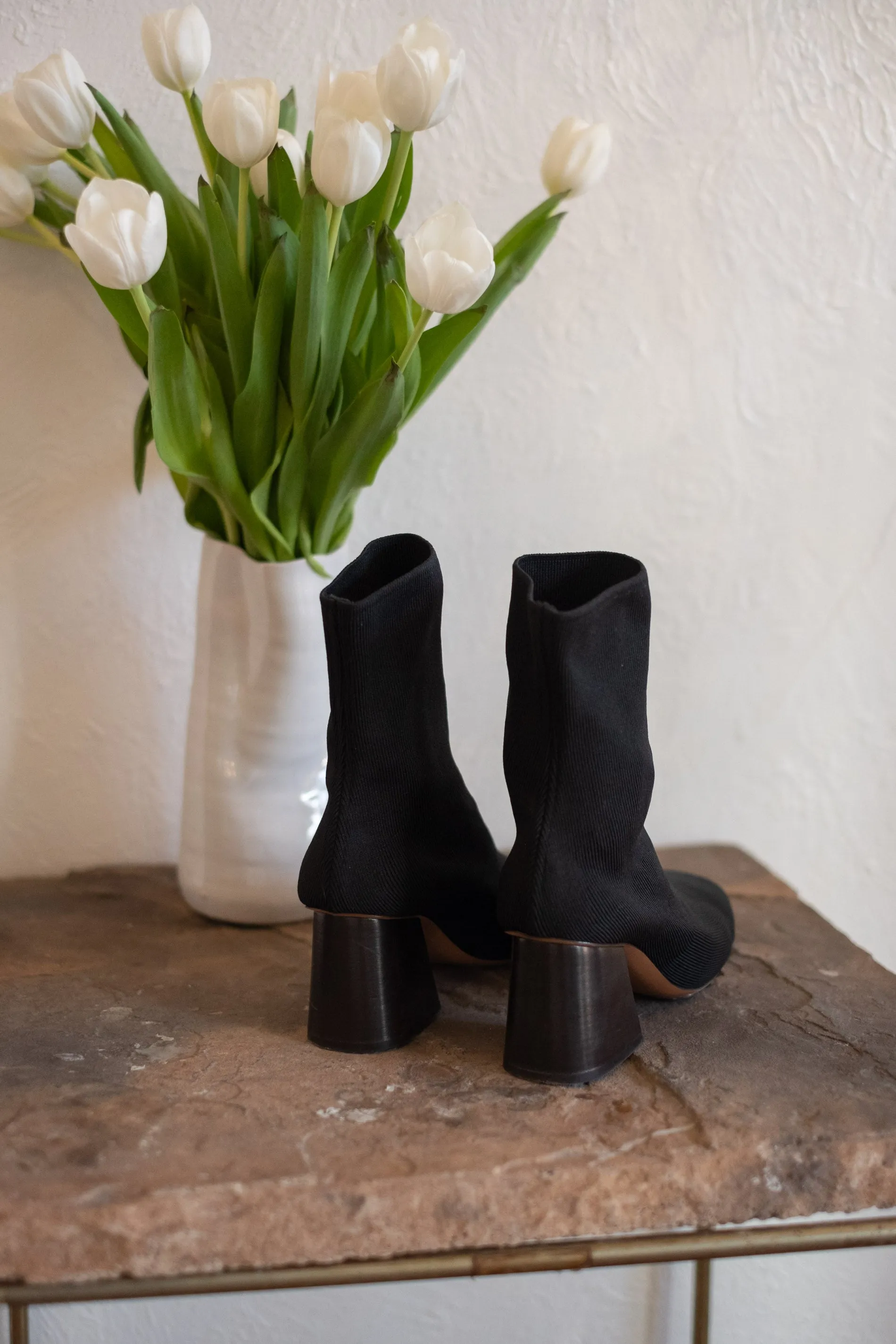 Céline Sock Boot Heels