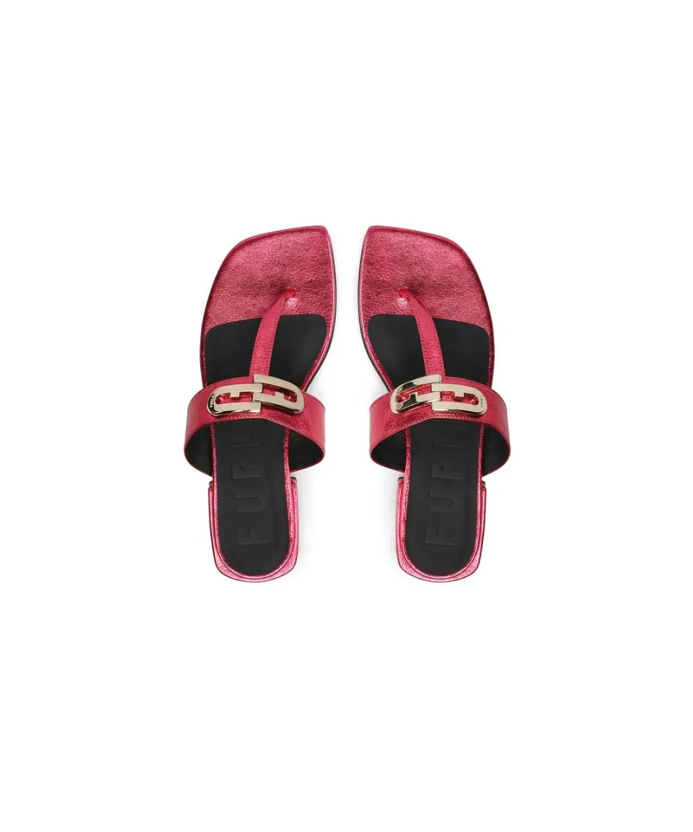 FURLA CHAIN THONG SANDALS