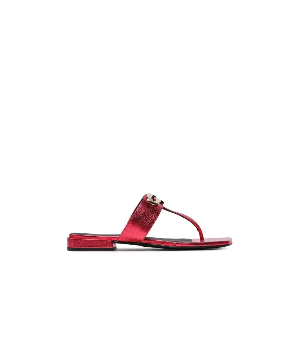 FURLA CHAIN THONG SANDALS