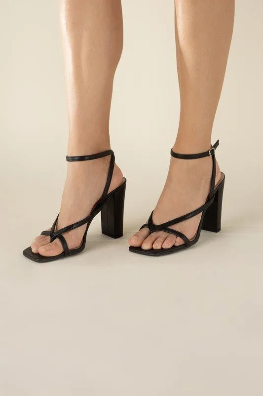 High Heel Thong Sandals