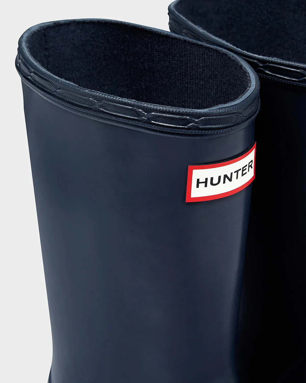 Hunter Navy Original Kids First Matte Rainboot