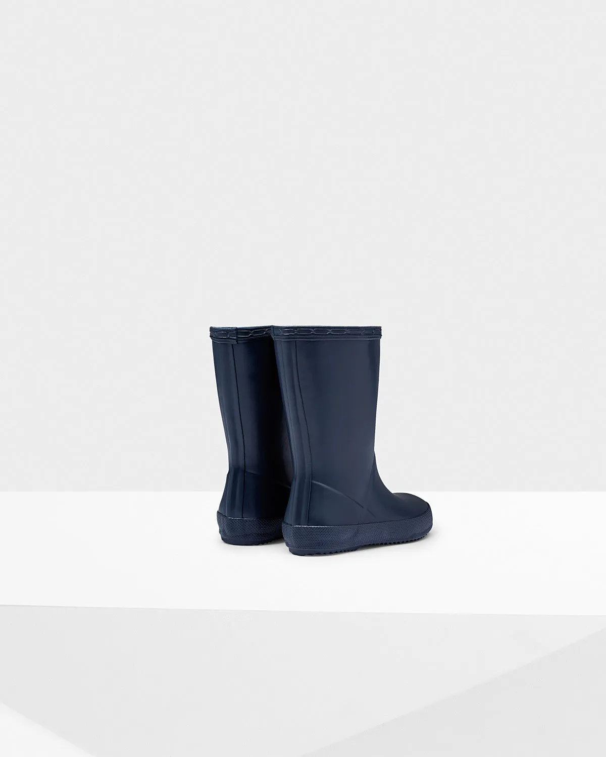 Hunter Navy Original Kids First Matte Rainboot