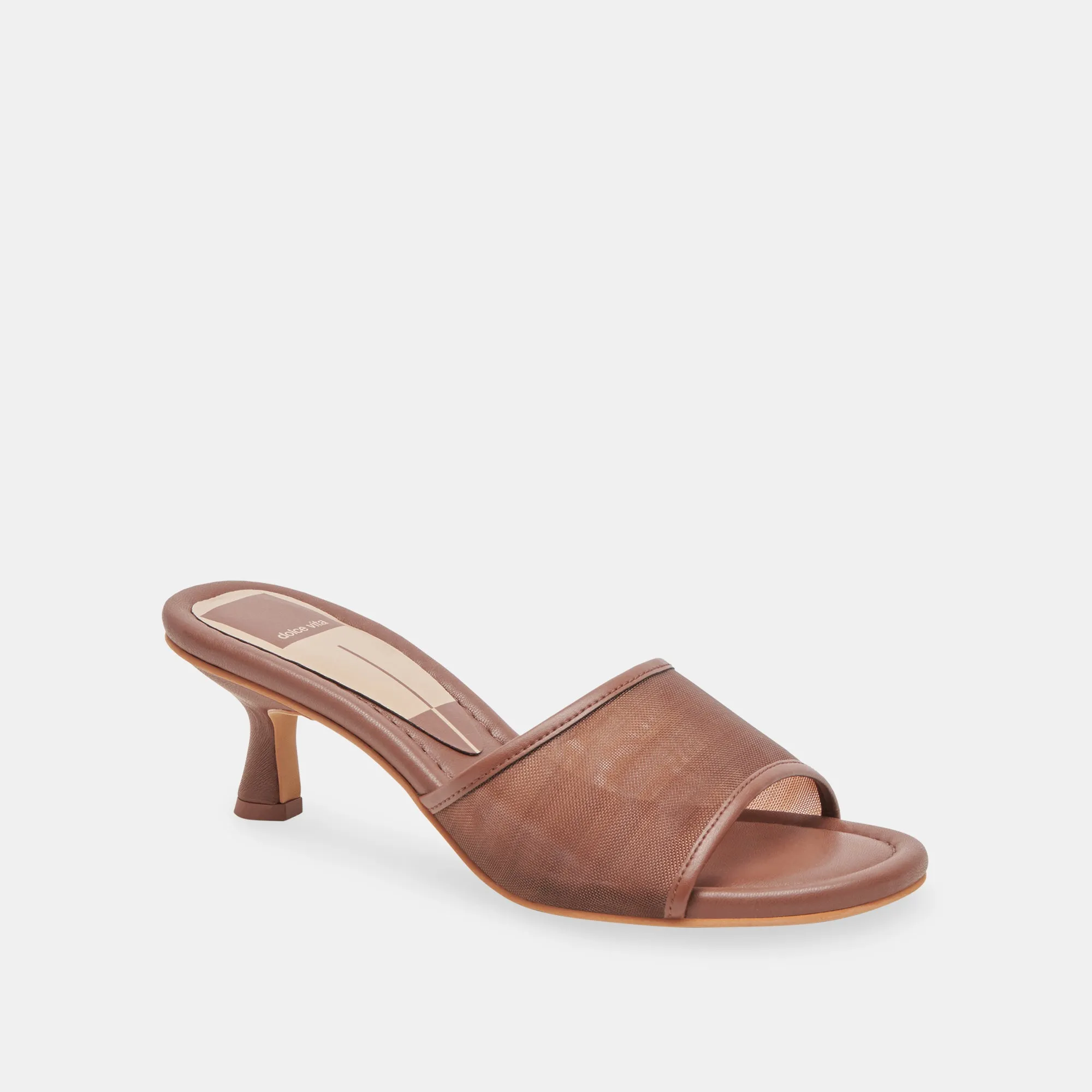 MEEZA HEELS ESPRESSO MESH