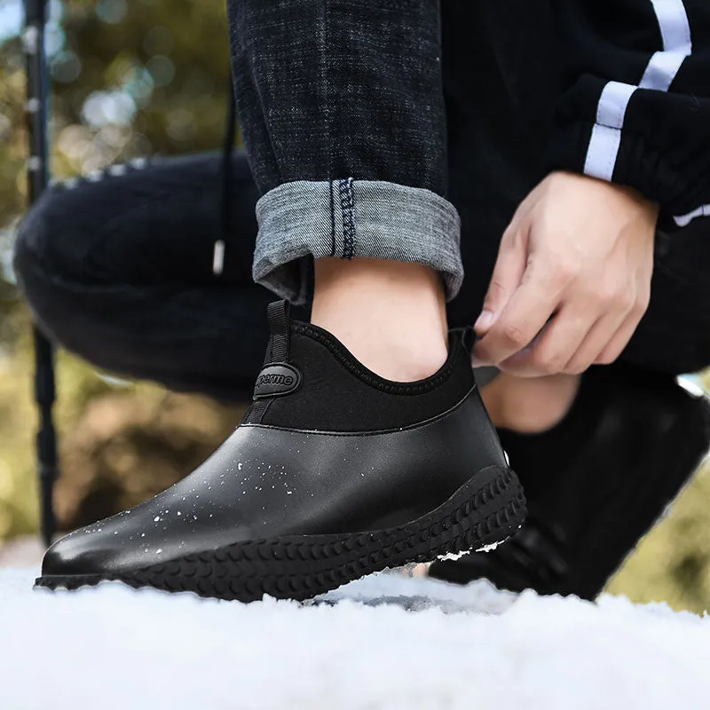 Men's Winter Rain Boots | Plus Size