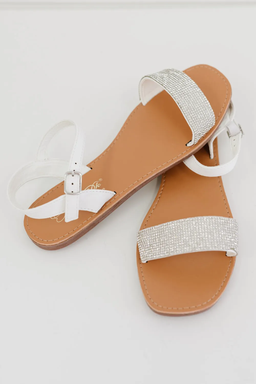 Pretty Rhinestone Sandals