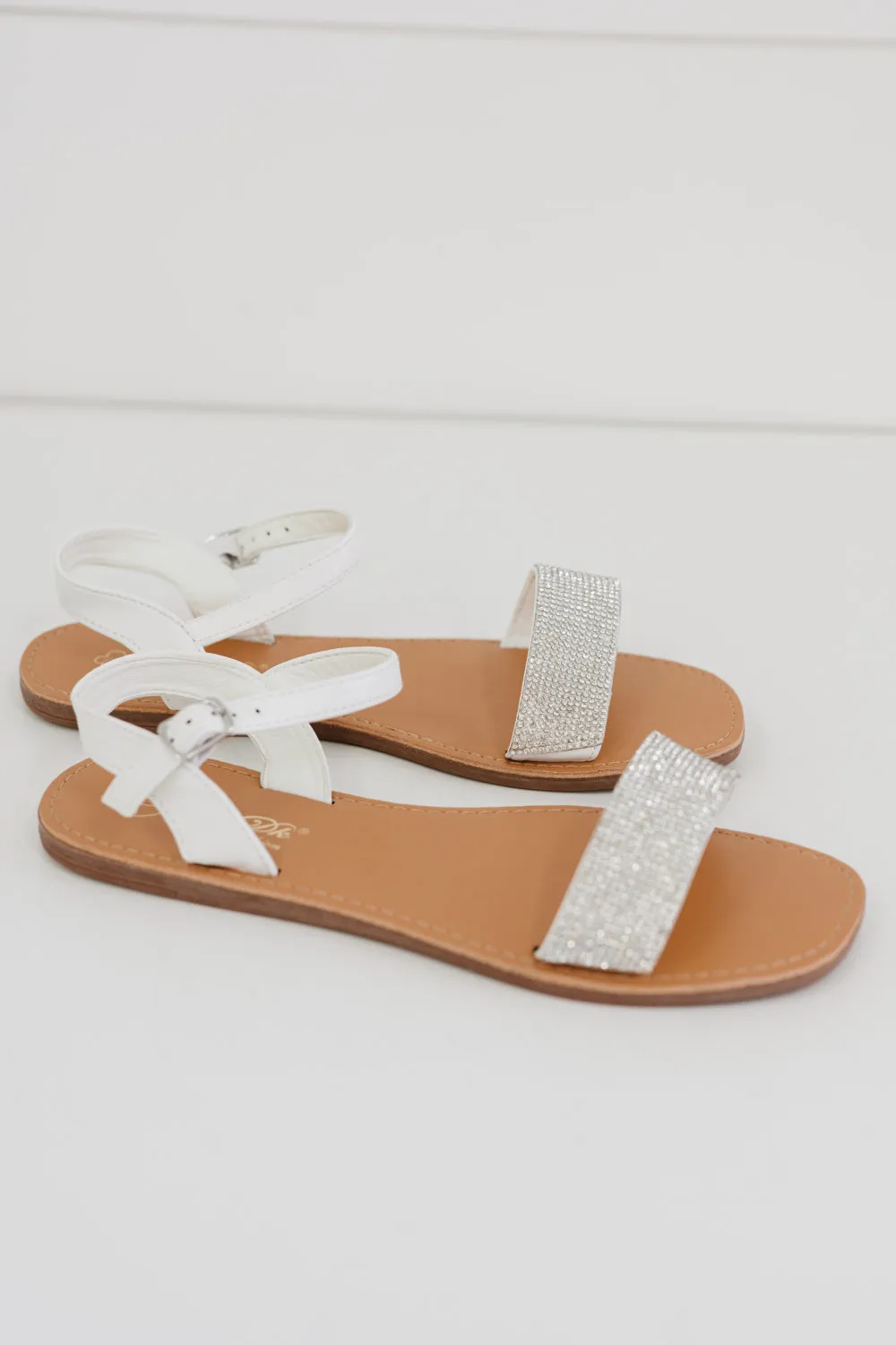 Pretty Rhinestone Sandals