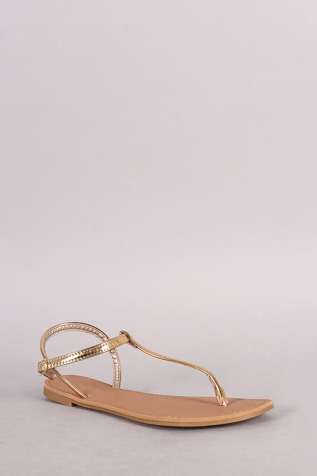 Qupid Thong Flat Sandal