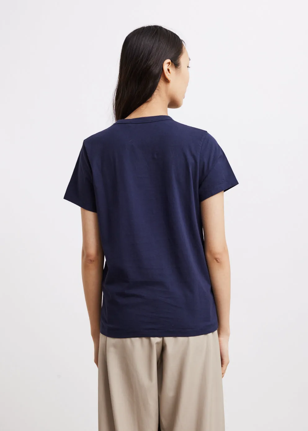 Tricolor Fox Patch Classic Pocket T-Shirt