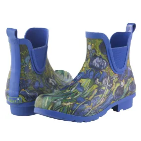 Van Gogh Irises Chelsea Boot